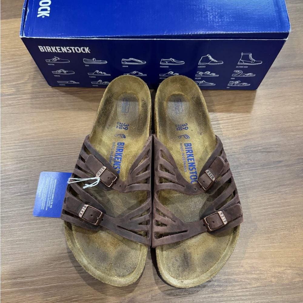 Birkenstock Granada Soft Footbed Sandals Sz 39